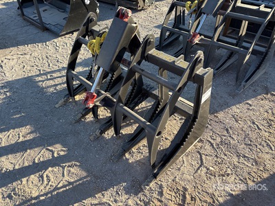 All-Star 48 in Skid Steer Root Rake (Unused)