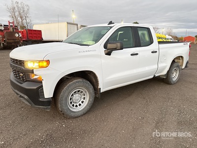 2020 Chevrolet Silverado 1500 4x4 Extended Cab Pickup