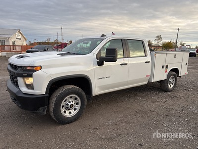 2020 Chevrolet Silverado 3500HD 4x4 Crew Cab Utility Truck