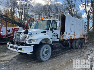 2003 International 740 6x4 Rear Loader Waste Collection Truck