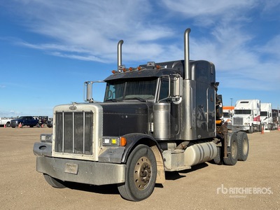 Effer 2150 lb Knuckle Boom on 2006 Peterbilt 379 6x4 Boom Truck