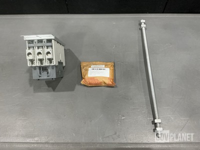 (2) Electrical Controls, (94) Thread Rods, (334) Nuts & Assorted Items