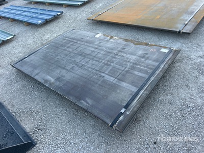 Quantity of 2025 Kit Containers 5 ft 1 in x 8 ft (0.75 in Thick) Stahlplatten