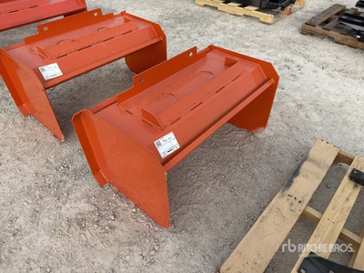 2025 Kit Containers MSS-SPE-3-23 35 in Skid Steer Snow Pusher - Fits skid steer box blade