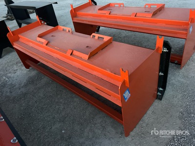 2025 Kit Containers QT-SP-8-23-PB 92 in Empujador de nieve para minicargadora