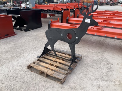 2025 Kit Containers AR500ATDEER Shooting Target 1/4" thick (Unused)