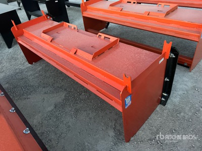 2025 Kit Containers QT-SP-8-23-PB 92 in Empujador de nieve para minicargadora