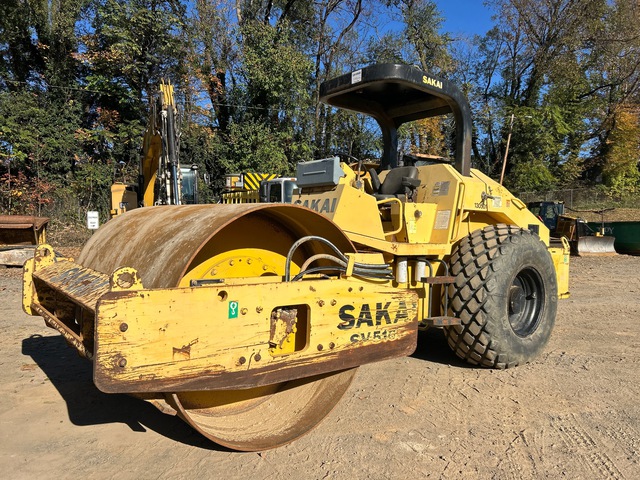 2007 Sakai SV510D-II Smooth Drum Compactor 2007 Sakai SV510D-II Smooth Drum Compactor