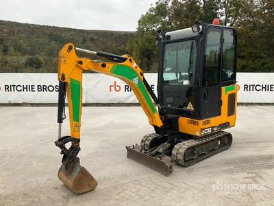 2019 JCB 16C-1 حفارة صغيرة