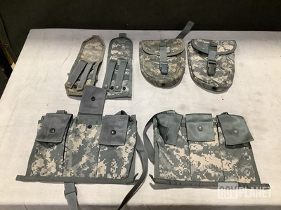 (366) M4 Two Mag Pouches, (150) Bandoleer Ammunition Pouches & Assorted Items