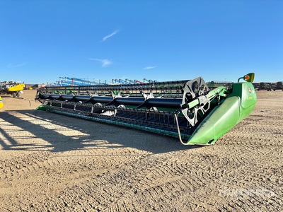 2011 John Deere 635D 35 ft Draper Combine Header