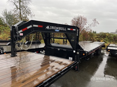 2023 Iron Bull 25 ft T/A Gooseneck Geräteanhänger (Unused)