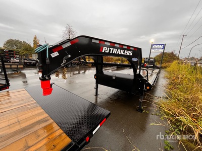 2025 PJ Trailers LS303 34 ft Tri/A Gooseneck Geräteanhänger (Unused)