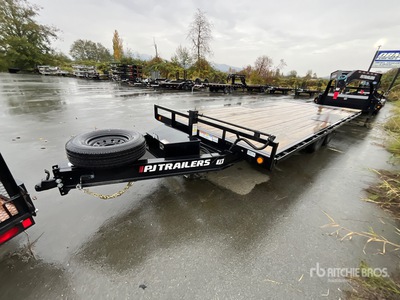 2025 PJ Trailers 20000 lb 22 ft T/A Tilt Deck Trailer (Unused)