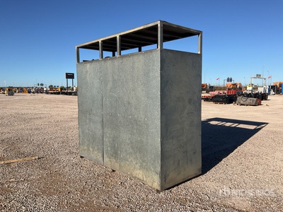 2000 L Skid Mounted Poly Tanque de combustible