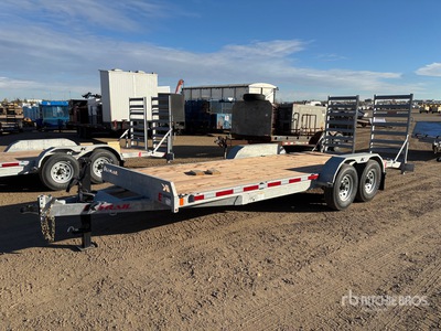 2025 K-Trail 20 ft T/A Galvanized Equipment Trailer (Unused)