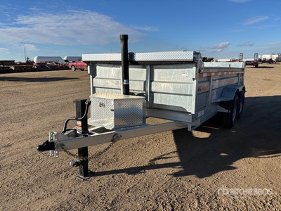 2025 K-Trail 14 ft T/A Dump Utility Trailer (Unused)