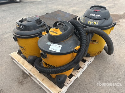 Quantity of (3) Shop-Vac Vacuum Cleaner