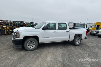 2018 Chevrolet Silverado 1500 4x4 Crew Cab Pickup