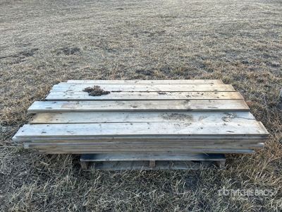 Quantity of (59) Used Fence Boards