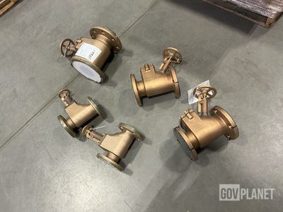 (14) Assorted Flanged Valves