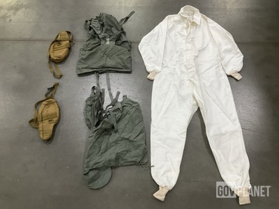 (7) Pairs of Men's Coveralls, (25) Compression Stuff Sacks & Assorted Items