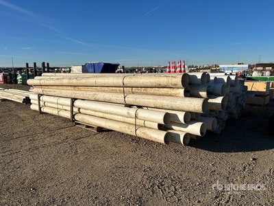 Quantity of 8 in x 20 ft White DR41 Tubo