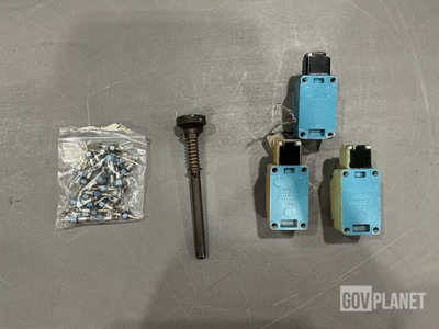 (3) Switches, (1) Release Pin, (175) Blind Rivets & Assorted Items