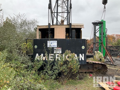 American 5299 Grue sur chenilles à flèches en treillis (Inoperable)