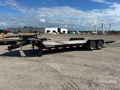 2021 Gatormade 11940 lb 25.5 ft T/A Tilt Deck Trailer