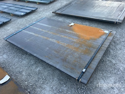 Quantity of 2025 Kit Containers x 8 ft 1 in (0.75 in Thick) Stahlplatten