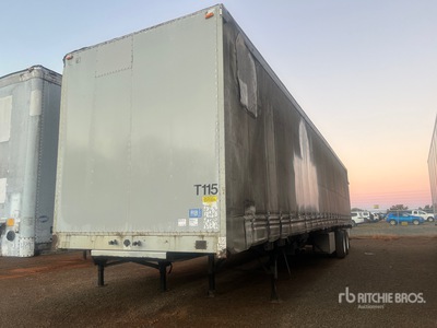 2005 Transcraft 48 ft T/A Remorque pour rideaux latéraux