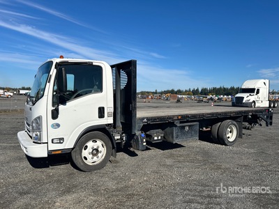 2019 Isuzu NPRXD 4x2 Flatbed Truck