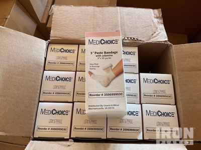 (60) Cases of MediChoice 3" Paste Bandages