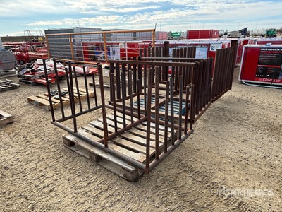 Quantity of (3) Vertical Plate Storage Racks