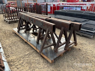 Quantity of (5) Steel Material Stands