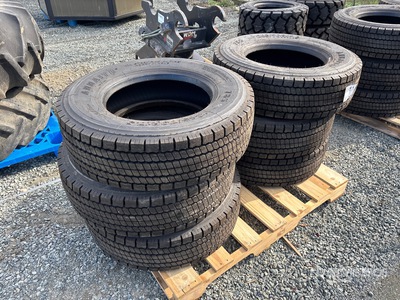 Quantity of (6) Annaite 245/70R17.5 Pneus