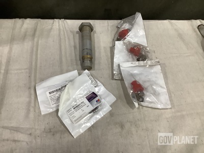 (35) Electrical Plug Connectors, (1) Machine Bolt & Assorted Items