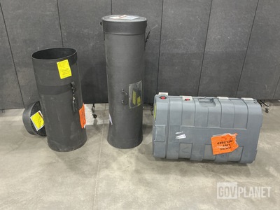 (3) Assorted Storage Cases