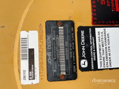 2015 John Deere 333E Two-Speed Chargeuse sur rails compacte