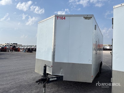 2017 Forest River LVHW81516TA2 16 ft T/A Enclosed Trailer