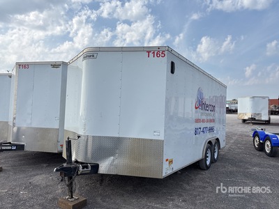 2016 Haulmark PPT85X16WT2 16 ft T/A Enclosed Trailer