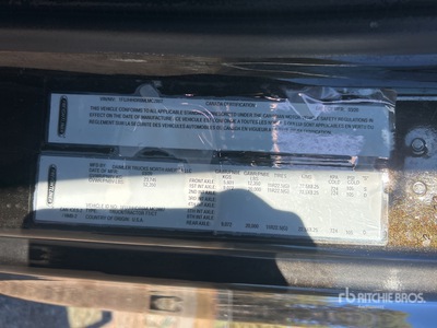 2021 Freightliner Cascadia 126 6x4 T/A Sleeper Truck Tractor