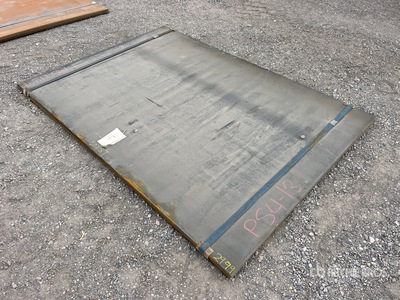 Quantity of (2) 2025 Kit Containers 60 in x 87 in (1 in Thick) Stahlplatten