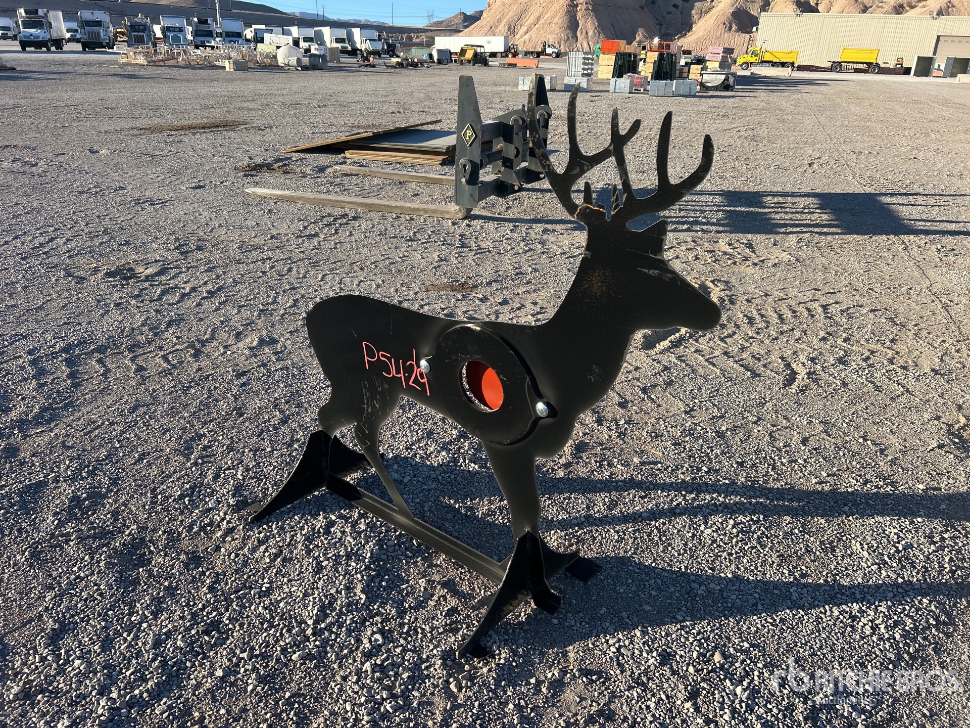 2025 Kit Containers AR500ATDEER Shooting Target