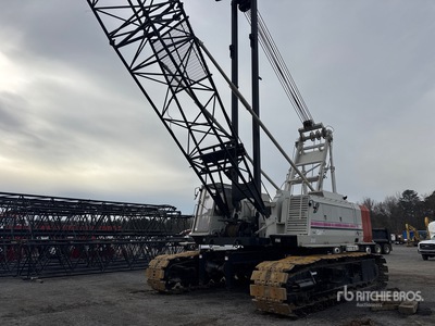 1999 Link-Belt LS-218H 100 Ton Lattice-Boom Crawler Crane