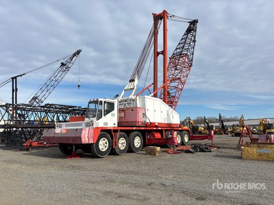 1993 Link-Belt HC-268 250 ton 12x6x6 Lattice-Boom Truck Crane