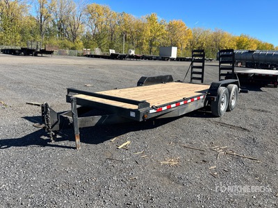 2007 18 ft T/A Equipment Trailer