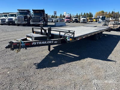 2024 PJ Trailers 24 ft T/A Equipment Trailer