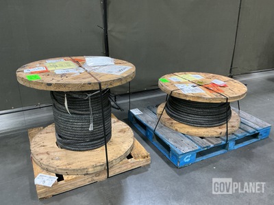 (2) Rolls of Verope Wire Rope